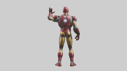 Iron Man statue model VR / AR / low-poly