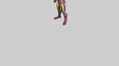 Iron Man statue model VR / AR / low-poly
