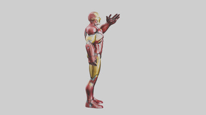 Iron Man statue model VR / AR / low-poly