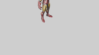 Iron Man statue model VR / AR / low-poly