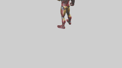 Iron Man statue model VR / AR / low-poly