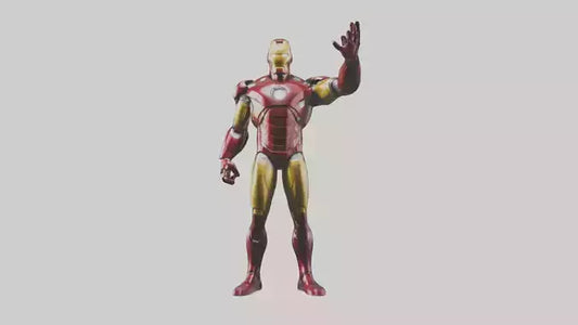 Iron Man statue model VR / AR / low-poly