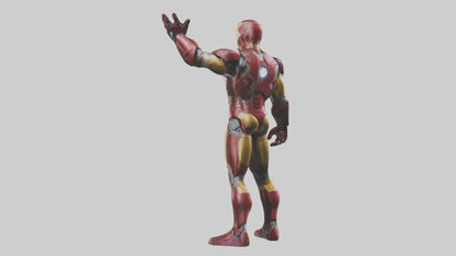 Iron Man statue model VR / AR / low-poly