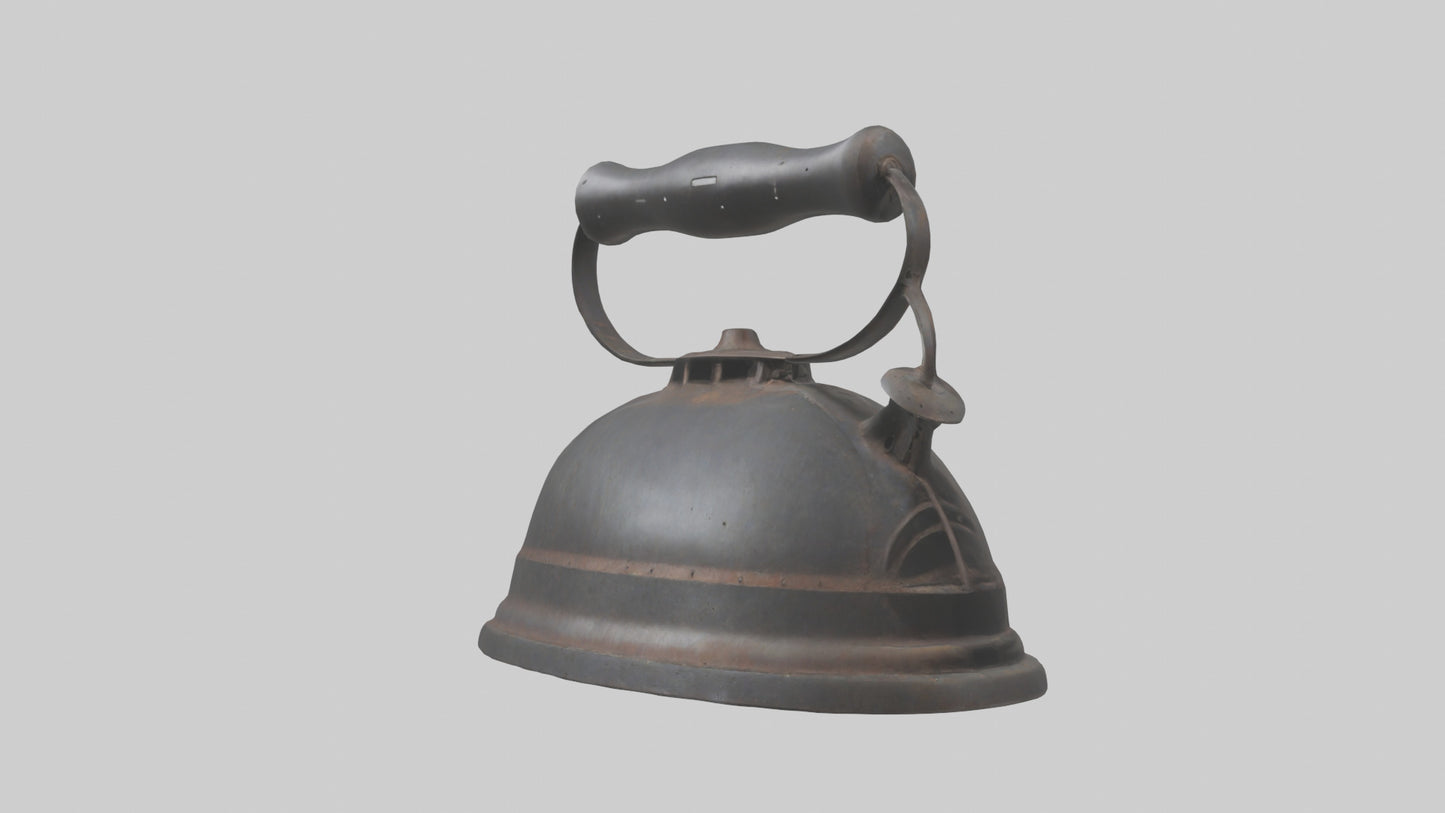 3D model Iron model VR / AR / low-poly