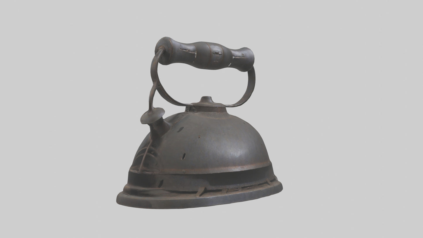 3D model Iron model VR / AR / low-poly