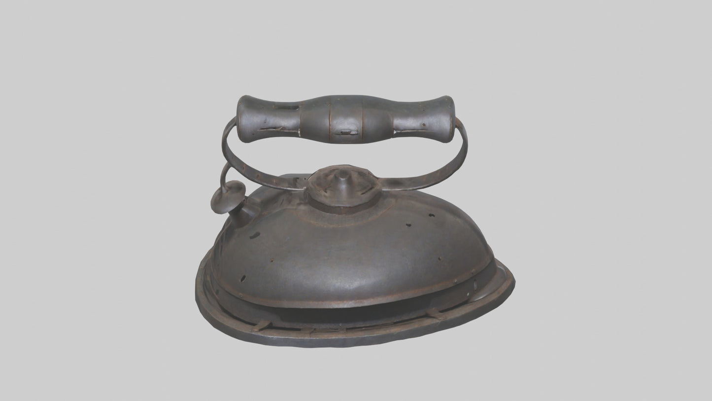 3D model Iron model VR / AR / low-poly