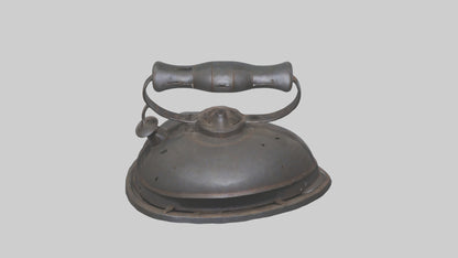3D model Iron model VR / AR / low-poly