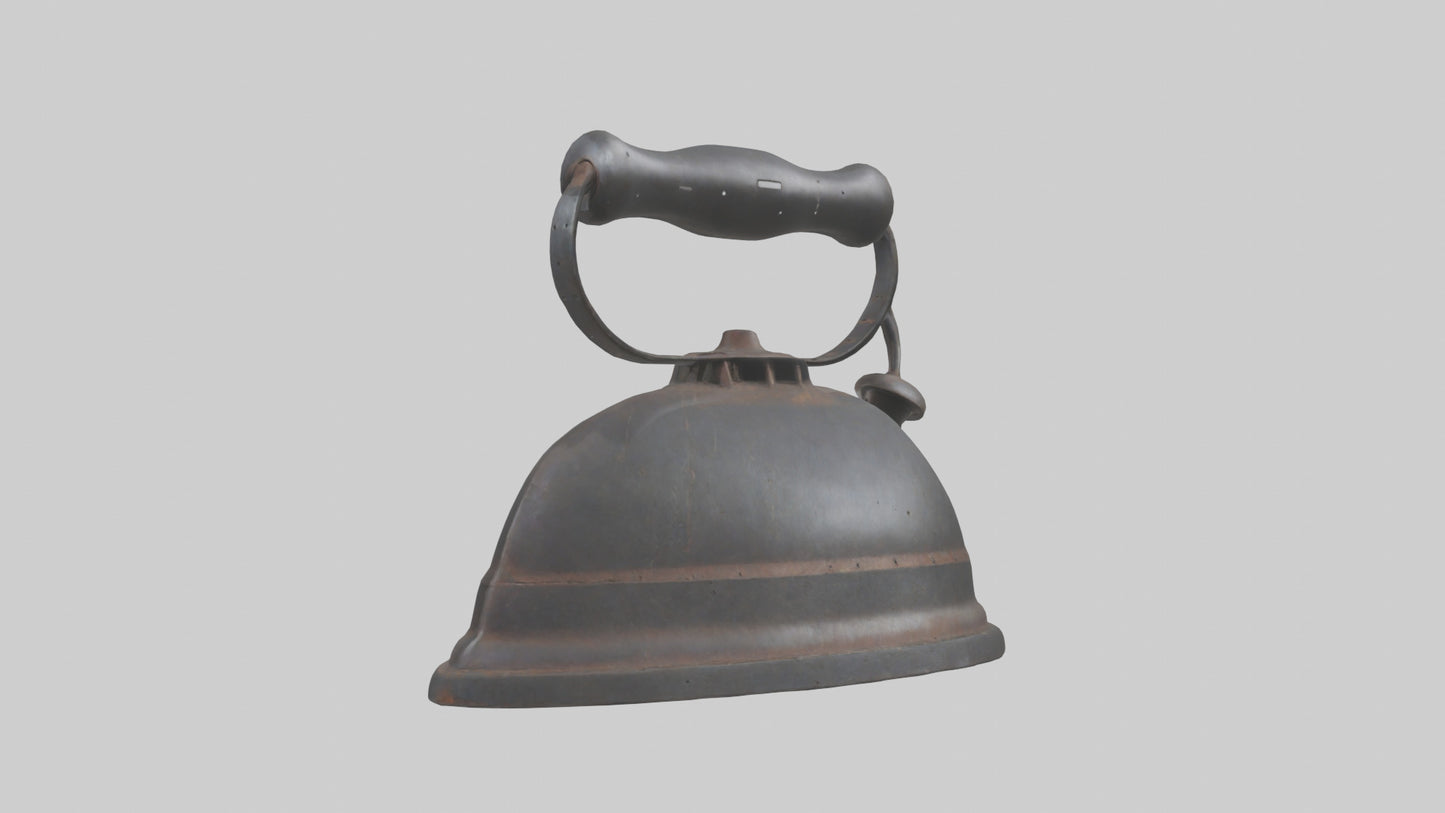3D model Iron model VR / AR / low-poly