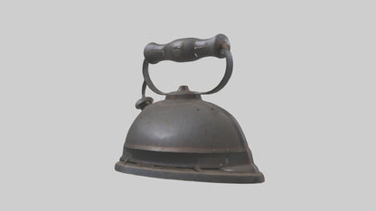 3D model Iron model VR / AR / low-poly