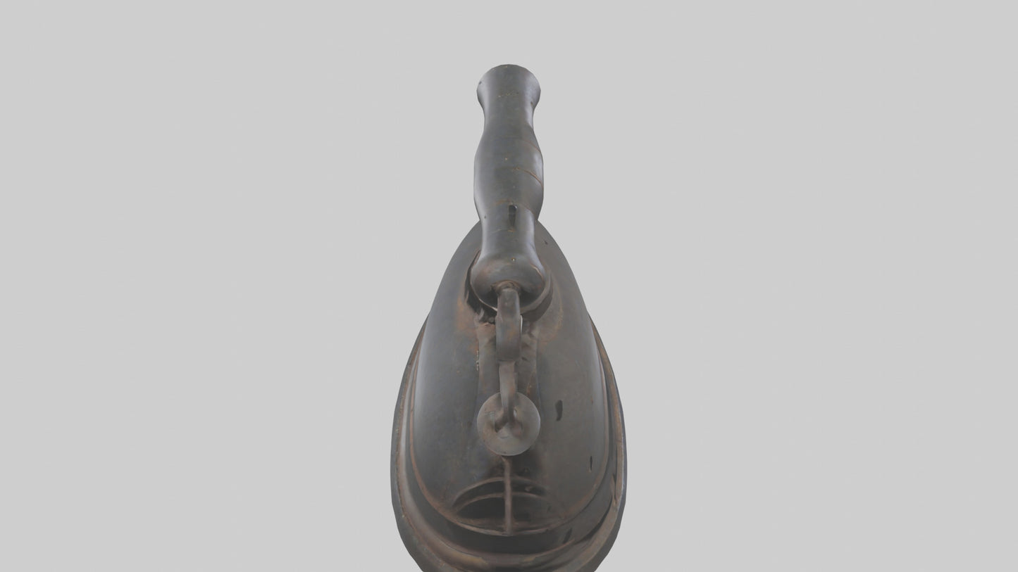 3D model Iron model VR / AR / low-poly