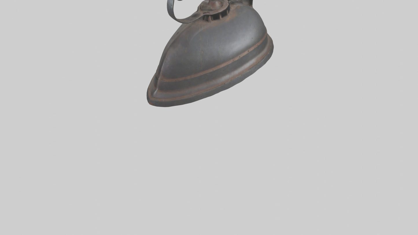 3D model Iron model VR / AR / low-poly