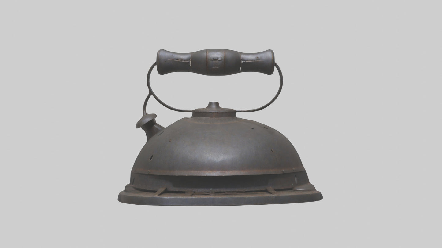 3D model Iron model VR / AR / low-poly