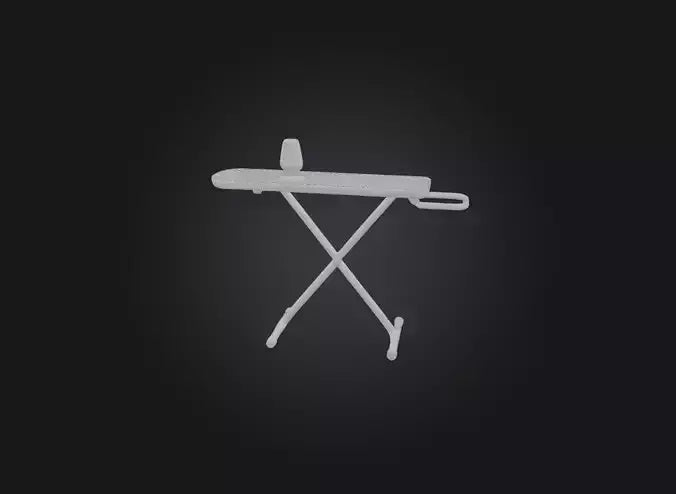 3D model ironing board VR / AR / low-poly