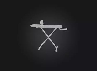 3D model ironing board VR / AR / low-poly