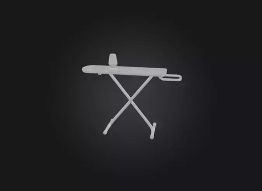 3D model ironing board VR / AR / low-poly