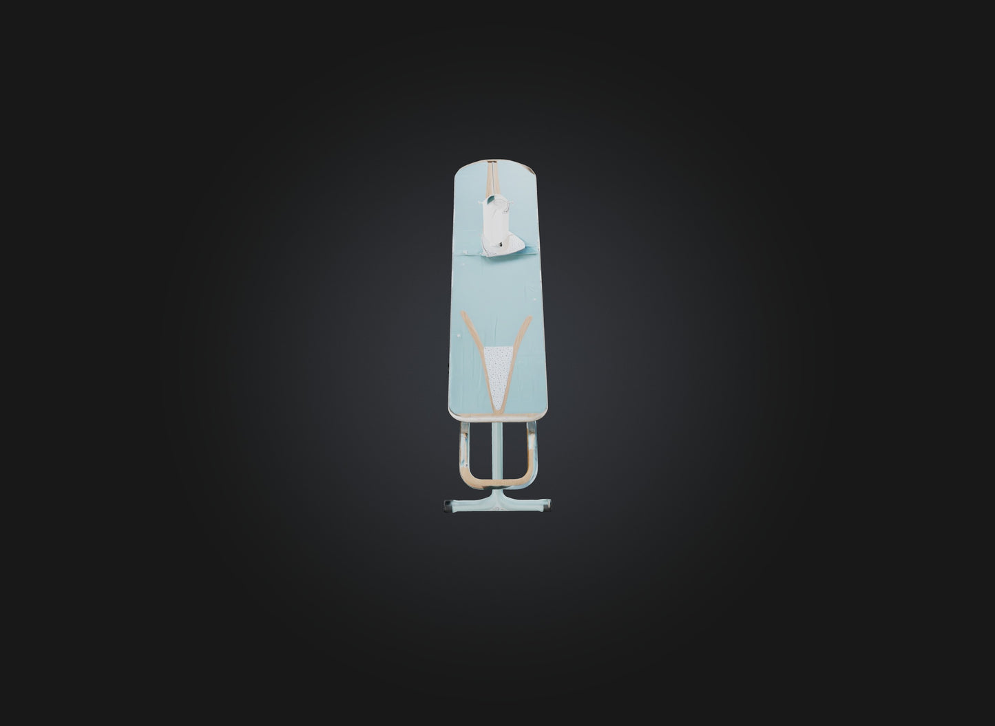 3D model ironing board VR / AR / low-poly