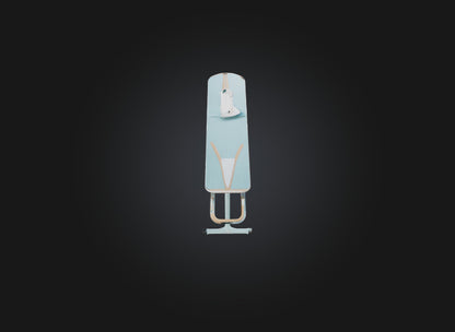 3D model ironing board VR / AR / low-poly