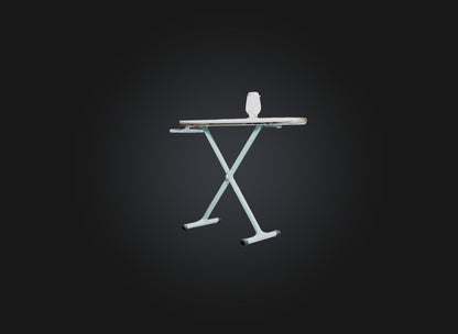 3D model ironing board VR / AR / low-poly