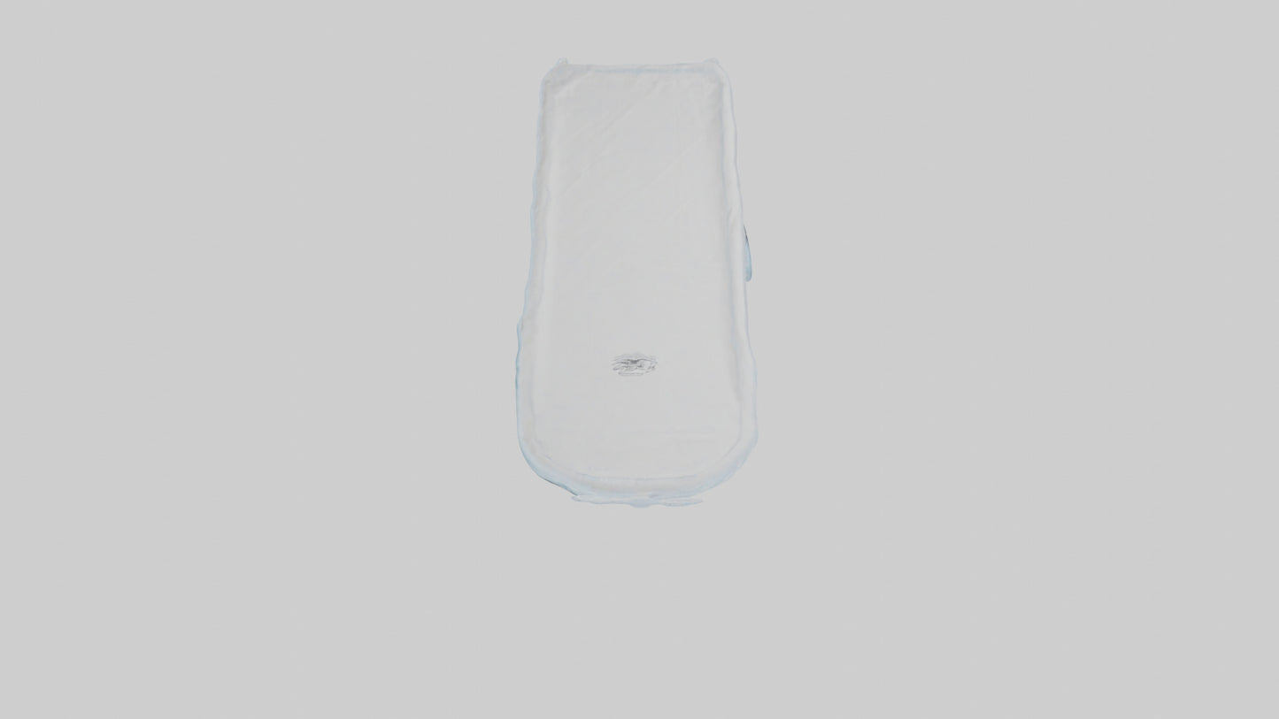 Ironing board cover model VR / AR / low-poly
