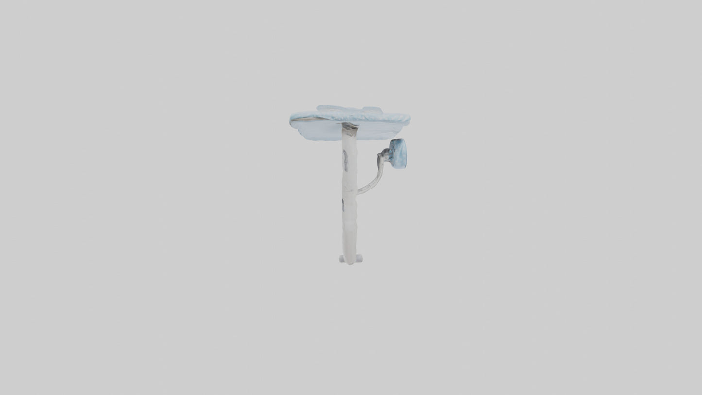 Ironing board cover model VR / AR / low-poly
