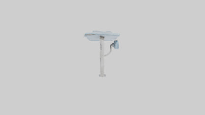 Ironing board cover model VR / AR / low-poly