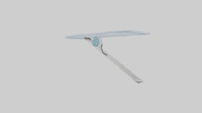 Ironing board cover model VR / AR / low-poly