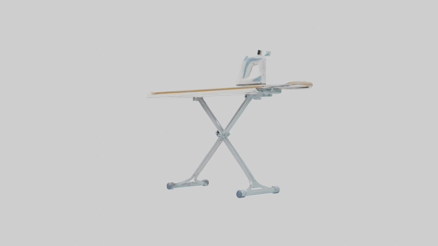 3D model Ironing board model VR / AR / low-poly
