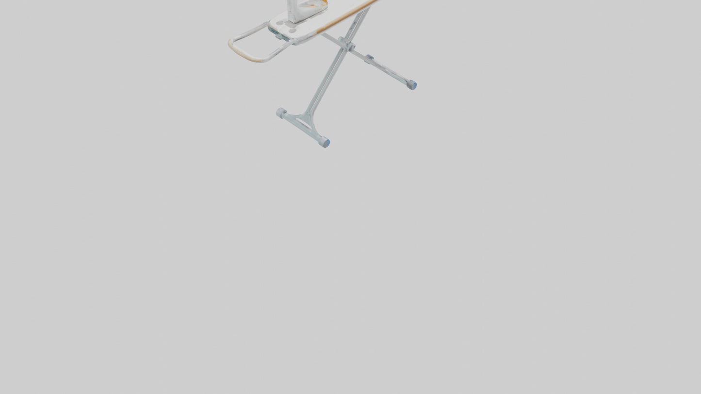 3D model Ironing board model VR / AR / low-poly