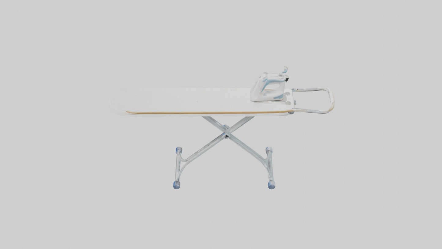 3D model Ironing board model VR / AR / low-poly