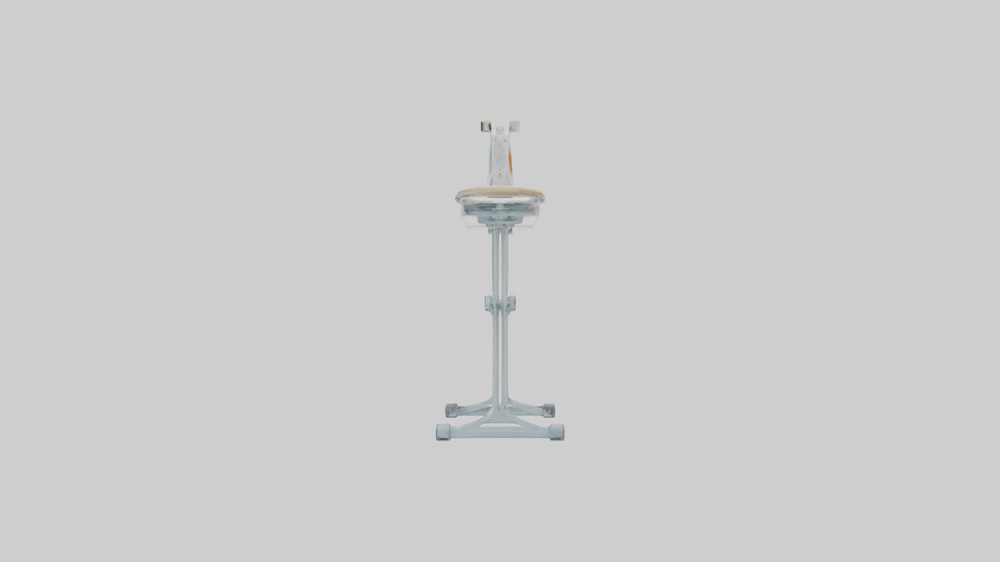 3D model Ironing board model VR / AR / low-poly