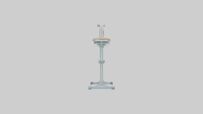 3D model Ironing board model VR / AR / low-poly