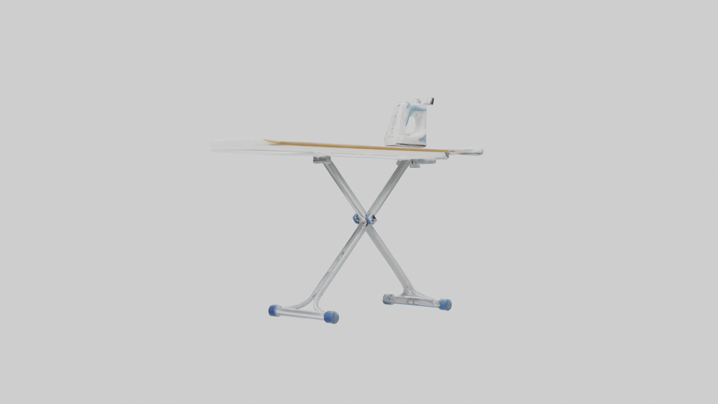 3D model Ironing board model VR / AR / low-poly
