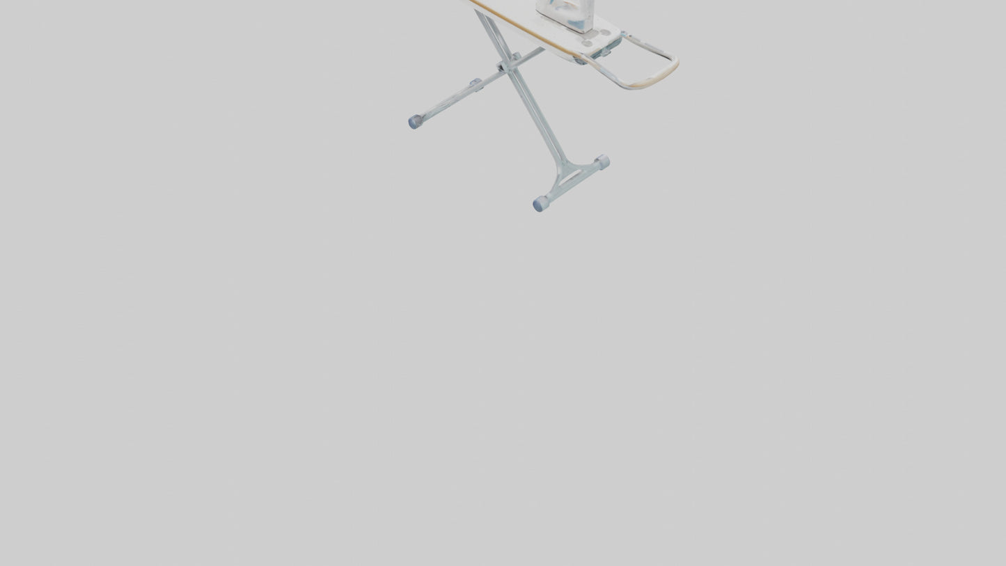 3D model Ironing board model VR / AR / low-poly