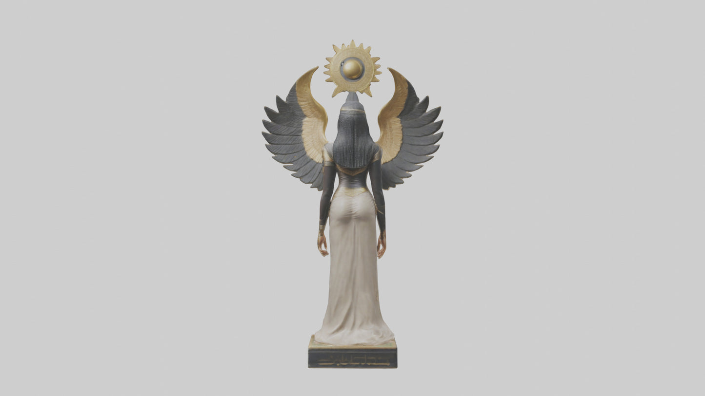 3D model Isis statue model VR / AR / low-poly
