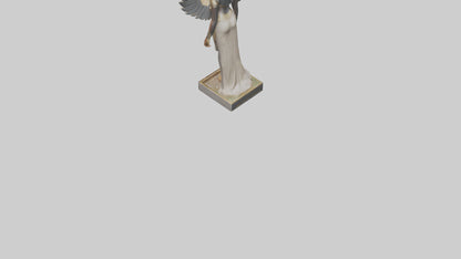 3D model Isis statue model VR / AR / low-poly