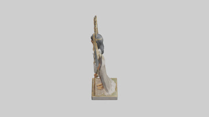 3D model Isis statue model VR / AR / low-poly