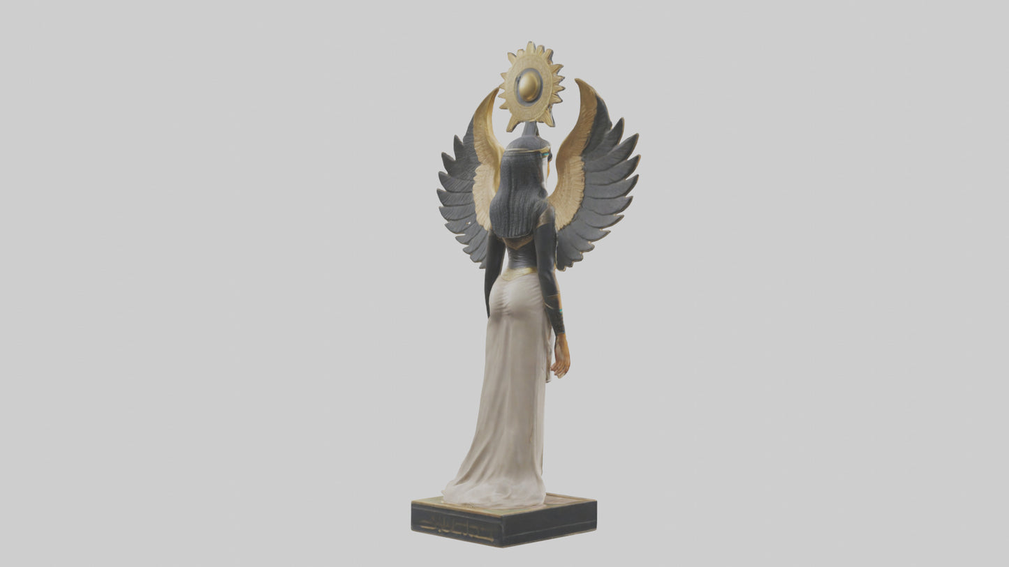 3D model Isis statue model VR / AR / low-poly
