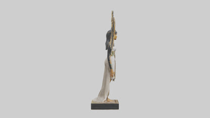 3D model Isis statue model VR / AR / low-poly