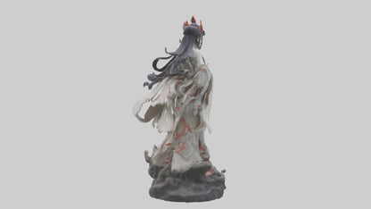 3D model Izanami statue model VR / AR / low-poly