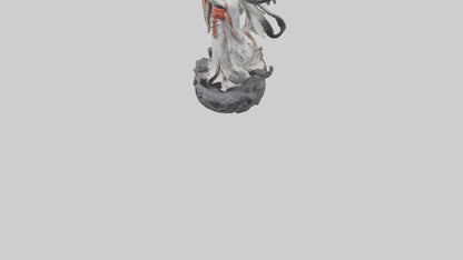 3D model Izanami statue model VR / AR / low-poly