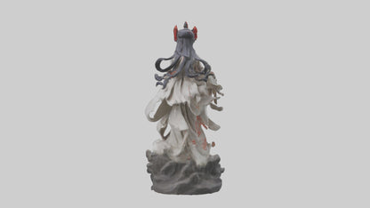 3D model Izanami statue model VR / AR / low-poly