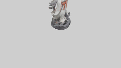 3D model Izanami statue model VR / AR / low-poly