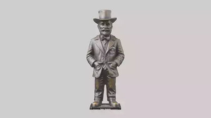 Jack Daniels statue model VR / AR / low-poly