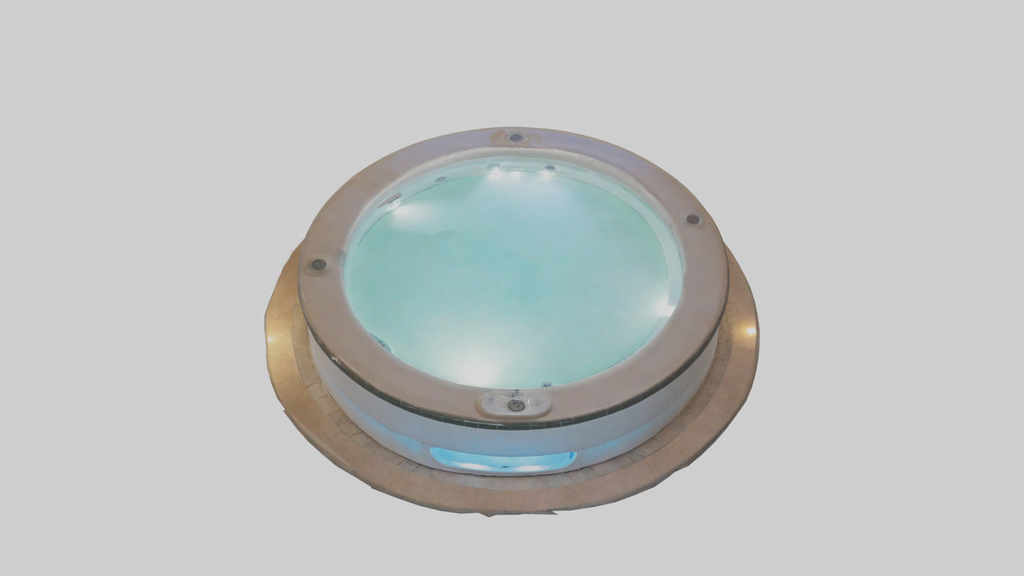 Jacuzzi Room VR / AR / low-poly