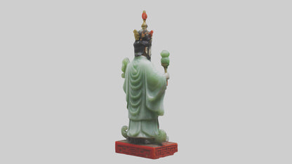 Jade Emperor statue model VR / AR / low-poly