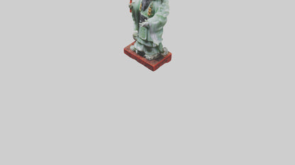Jade Emperor statue model VR / AR / low-poly