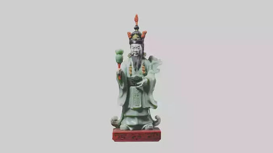 Jade Emperor statue model VR / AR / low-poly