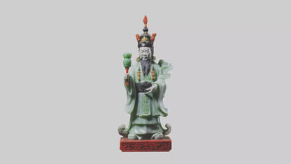 Jade Emperor statue model VR / AR / low-poly