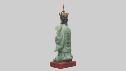 Jade Emperor statue model VR / AR / low-poly