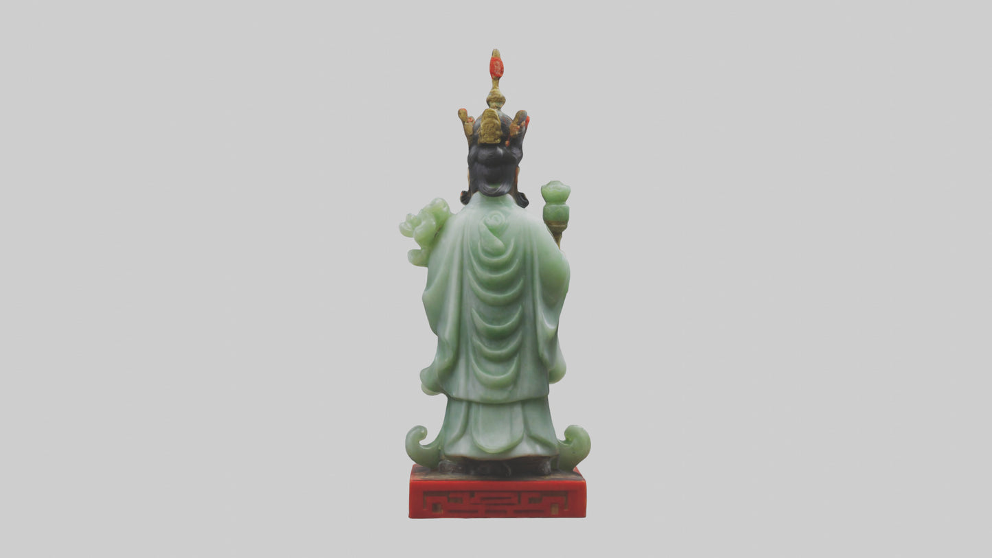 Jade Emperor statue model VR / AR / low-poly
